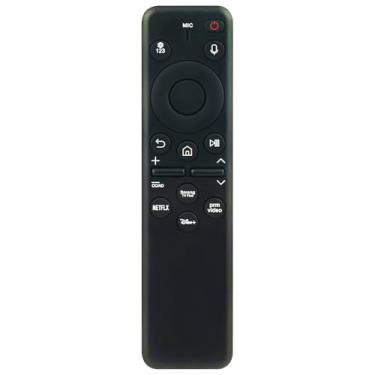 Imagem de Controle remoto de voz de substituição compatível com Samsung QN80D QN85D QN800C Series Neo QLED 4K 8K Smart Tizen TV QN65QN80DBFXZA QN85QN800CFXZA QN55QN85DBFXZA QN65QN85DBFXZA QN75QN85DBFXZA ZA QN8
