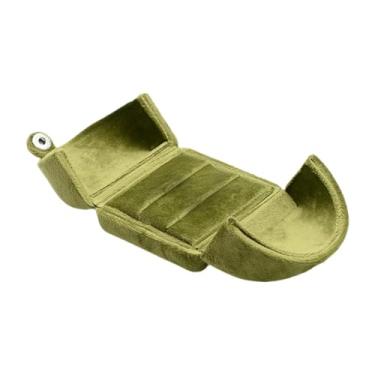 Imagem de Hailong Ming Caixa de Joias, Porta-joias, Organizador de Luxo, Estojo de Presente Decorativo E Prático, Estojo de Armazenamento de Joias para Pedido de Casamento, Caixa de Anéis