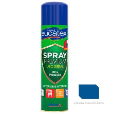 Imagem de Tinta Spray Colorido Eucatex 400ml para Madeira Metal Mdf Artesanato, 