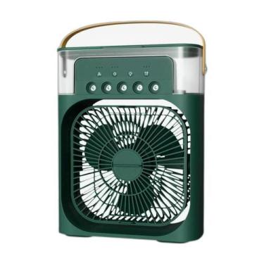 Imagem de Climatizador Portátil Usb Com Frio E Gelo Silencioso - Ventiladores E 