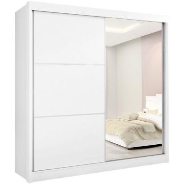 Imagem de Guarda Roupa Titanium Branco 2 Portas 6 Gavetas D?doro