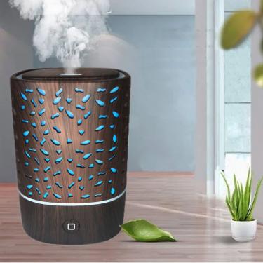 Imagem de Aromatizador E Umidificador Para Oleos De Essencias Mogno