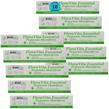 Imagem de Alcon flora vita essential para pequenos mamíferos 6g kit com 10