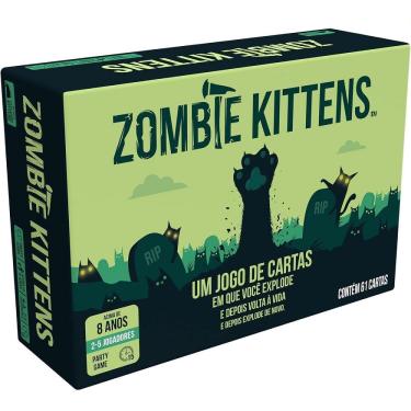 Imagem de Jogo Exploding Kittens: Zombie Kittens - Galápagos