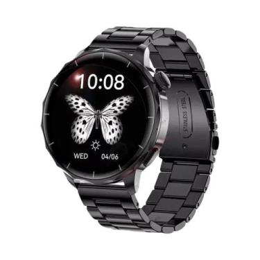 Imagem de Smartwatch Feminino De 18mm Com Tela HD AMOLED, 4GB, GPS, Trajetória, 