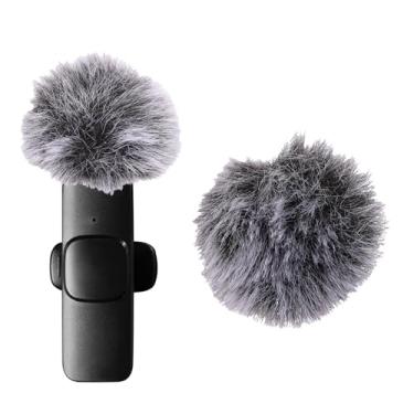 Imagem de Tomvorks Filtro Pop de Microfone 2PCS, Melhore a Qualidade do Som, Pára - Macio para Microfone, Redução de Ruído, à Prova de, para Rode Wireless Go II Studio, Sala de Conferências, (Cinza)