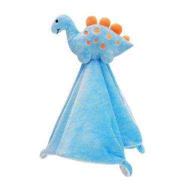 Imagem de Cobertor de segurança Pro Goleem Dinosaur Soft Loveys para bebês