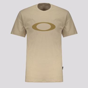 Imagem de Camiseta Oakley O-Ellipse Bege, G