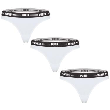 Imagem de Kit 3 Calcinhas Puma Fio Dental Feminino