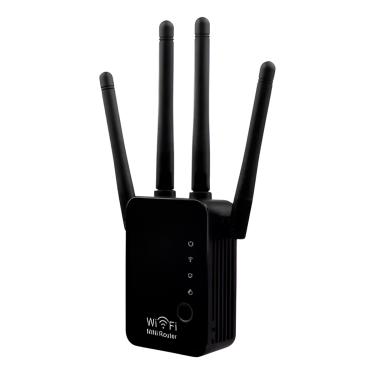 Imagem de Repetidor de Sinal Wifi 4 Antenas Ampla Conexão KA-X333