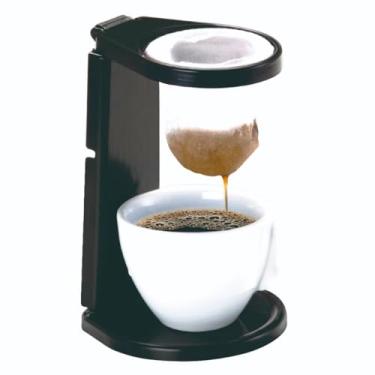 Imagem de Suporte Coador de Café Individual Dobrável 17cm – Pano de Algodão Malha Fina Reutilizável – Estrutura de Polipropileno Resistente para Café Expresso e Tradicional