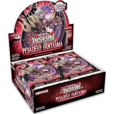 Imagem de Konami Yu-Gi-Oh! Pesadelo Fantasma, Box com 24 Boosters, 9 Cartas por Pacote, Edição em Português