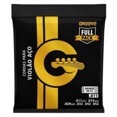 Imagem de Encordoamento Para Violão Aço .011 Solez Groove GPF4