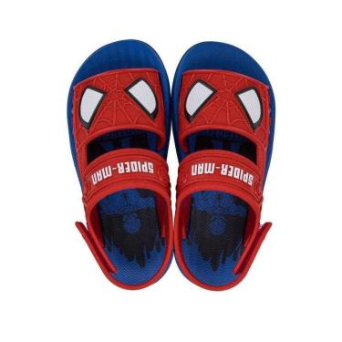 Imagem de Sandália Infantil Menino Grendene Kids Homem Aranha Furgao