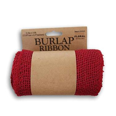 Imagem de Rolo de fita de estopa vermelho – 14 cm x 38 cm