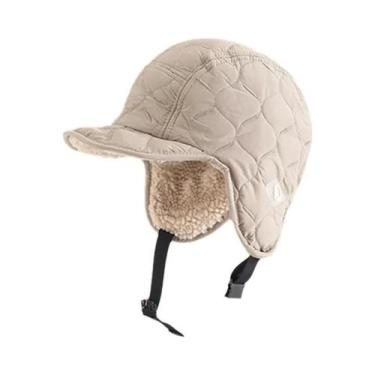 Imagem de Chapéu Unissex De Inverno Impermeável Reversível Estilo Aviador Com Pr