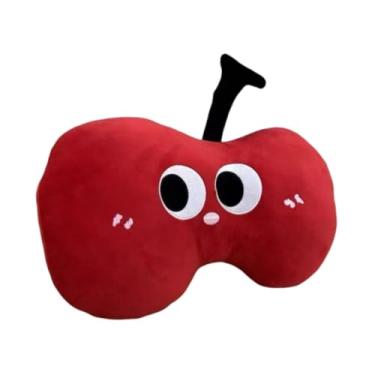 Imagem de Generic Almofada de Maçã com Olhos Grandes E Fofos, Brinquedo de Pelúcia para Sala de Estar, Quarto Ou Cama.