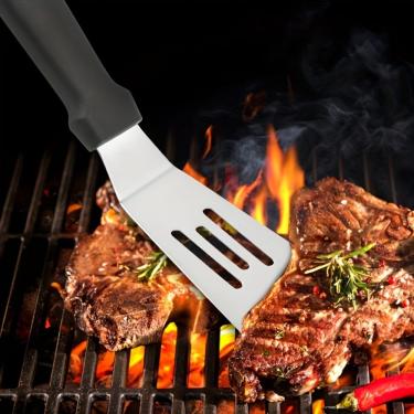 Imagem de Mini espátula de aço inoxidável – Cozinhar e servir de metal para brownies, biscoitos, lasanha, torta, bolo e panquecas, ferramenta essencial de cozinha para cozinhas de casa e restaurante