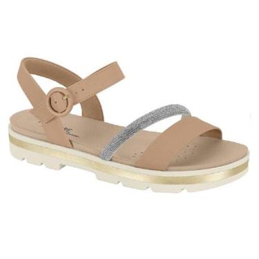 Imagem de Sandalia modare tratorado ref 7132.144.28957 feminino, 38, Nude, Marro