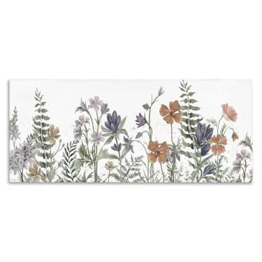 Imagem de Stupell Industries Arte de parede em tela Blushing Summer Botanicals, design de Cindy Jacobs, 25 x 61 cm