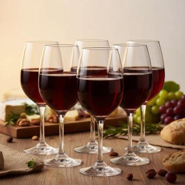 Imagem de Jogo de Taças de Vidro One Para Vinho Tinto 600ml 6 Pcs Ruvolo