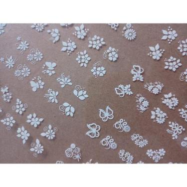 Imagem de 960 Adesivos de unha 3d revenda - Entrega Imediata - NoBrand