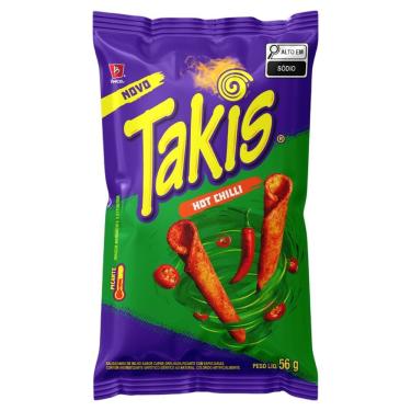 Imagem de Salgadinho de Milho  Takis Hot Chilli Picante 56g