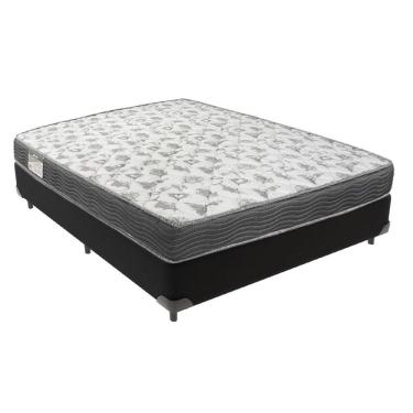 Imagem de Cama Box Preto Iso100 Ortobom Casal D33