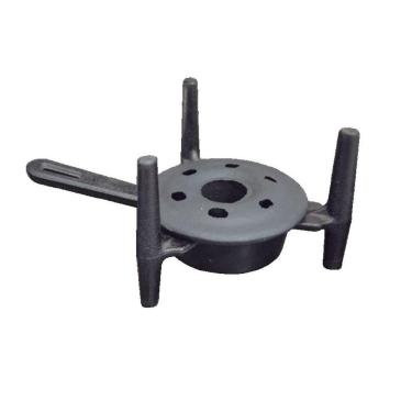 Imagem de Fogareiro De Ferro Fundido A Álcool Para Bifeteiras 15Cm