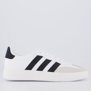 Imagem de Tênis Adidas Barreda Branco Cinza e Preto, 39