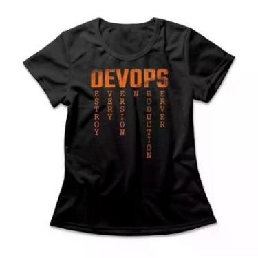 Imagem de Camiseta Studio Geek DevOps Feminino-Feminino