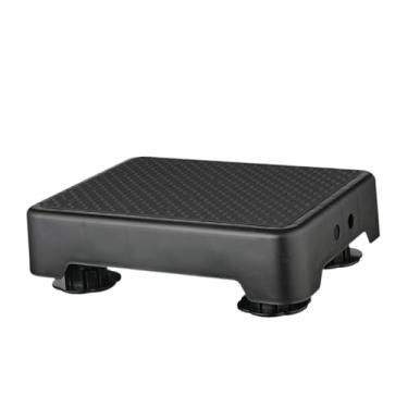 Imagem de Ioensy Banco de degraus ajustável, plataforma pequena, auxiliar de escada portátil para adultos e crianças, Preto