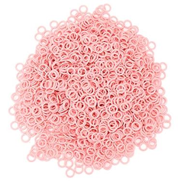 Imagem de Marcadores de ponto contador de ponto contador de crochê 2000 pçs colorido plástico redondo bloqueio ponto contadores para tricô crochê costura artesanato (S)