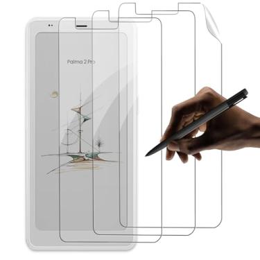 Imagem de Oshmirian Pacote com 3 películas protetoras de tela com toque de papel para BOOX Palma2 Pro 2025 15.6 cm – Película PET antirreflexo fosca, antiimpressões digitais, resistente a arranhões, alta