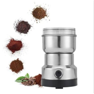 Imagem de Moedor Elétrico de Café e Especiarias, Lâminas em Aço Inoxidável, Motor Potente, 4 Lâminas, Compacto, Botão Liga/Desliga, Ideal para Grãos e Temperos
