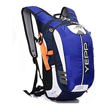 Imagem de Mochila Hidratação Yepp Acampamento correr trilha Esporte Radical Cor:Azul