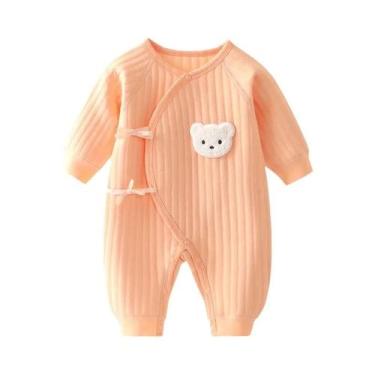 Imagem de Body De Algodão Para Meninos E Meninas Recém-Nascidos Inverno Primaver