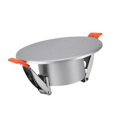 Imagem de XLWLLNJ Tampa de Orifício de Parede para Montagem na Parede, Fácil Instalação, com Presilha, para Furos de Ar Condicionado em Quartos e Cozinhas, Prata