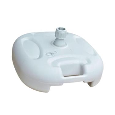 Imagem de Generic Suporte para guarda- de pátio, arco de balão, peça de reposição, 20L, suporte para guarda- para piscina, quintal, Branco