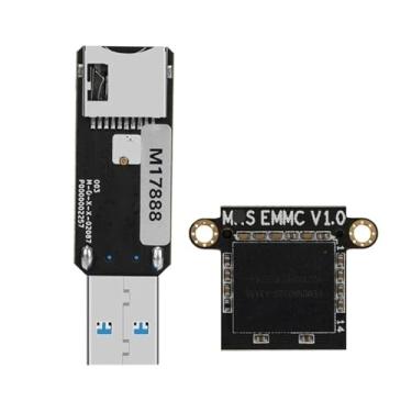 Imagem de Módulo EMMC de 32 GB - Atualização de armazenamento para cartão Micro SD TF, compatível com KLP1/KP3S Pro V2, compatível com Elegoo Neptune 4/4 Pro/4 Max.(EMMC 32G - USB 3.0)