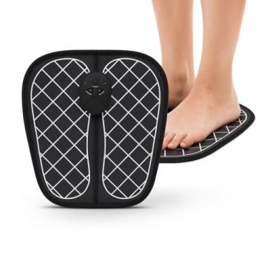Imagem de Massageador Tapete Elétrico Pés EMS Shiatsu Fisioterapia Pro - A Casa 