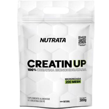 Imagem de Creatina 300g Refil Creatin Up Nutrata Refil Pura Micronizada-Unissex
