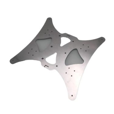 Imagem de S25HH0 CR-10 Leve MGN12H trilho linear eixo Y transporte para impressora CR-10 3D placa de base de suporte aquecido de metal