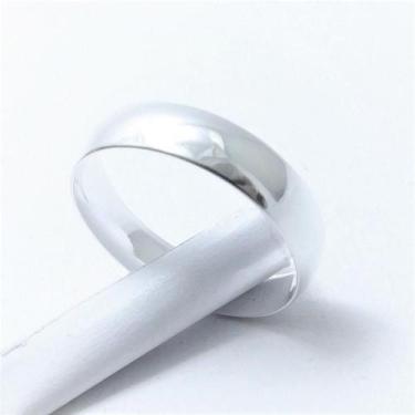 Imagem de Aliança Namoro Compromisso 5mm Aro 26 Prata Antialérgica - WNBIJOUTERI