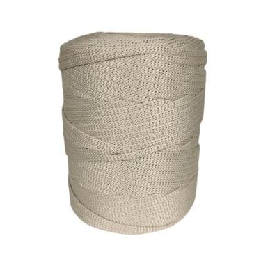 Imagem de Fio Náutico Malhafio 3mm 500g 100% Poliéster Variadas Cores, Areia