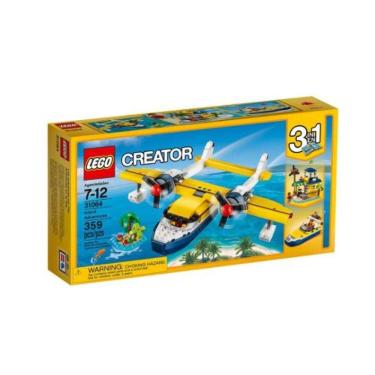 Imagem de Brinquedo de construção LEGO Creator Island Adventures 31064 para crianças