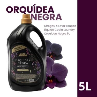 Imagem de Kit Completo Coala Laundry Orquídea Negra LavaRoupas Líquido 5L , Amac