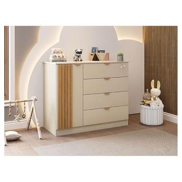 Imagem de Cômoda Infantil Ambiente Ayla Off White - Phoenix