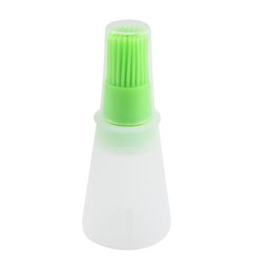 Imagem de Pincel de silicone para cozinhar, dispensador de óleo com escova, pincel de óleo tudo em um para cozinhar, pincel de churrasco, pincel de confeitaria para assar, pincel de molho para cozinhar
