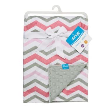 Imagem de Manta Macia Infantil Onda Rosa